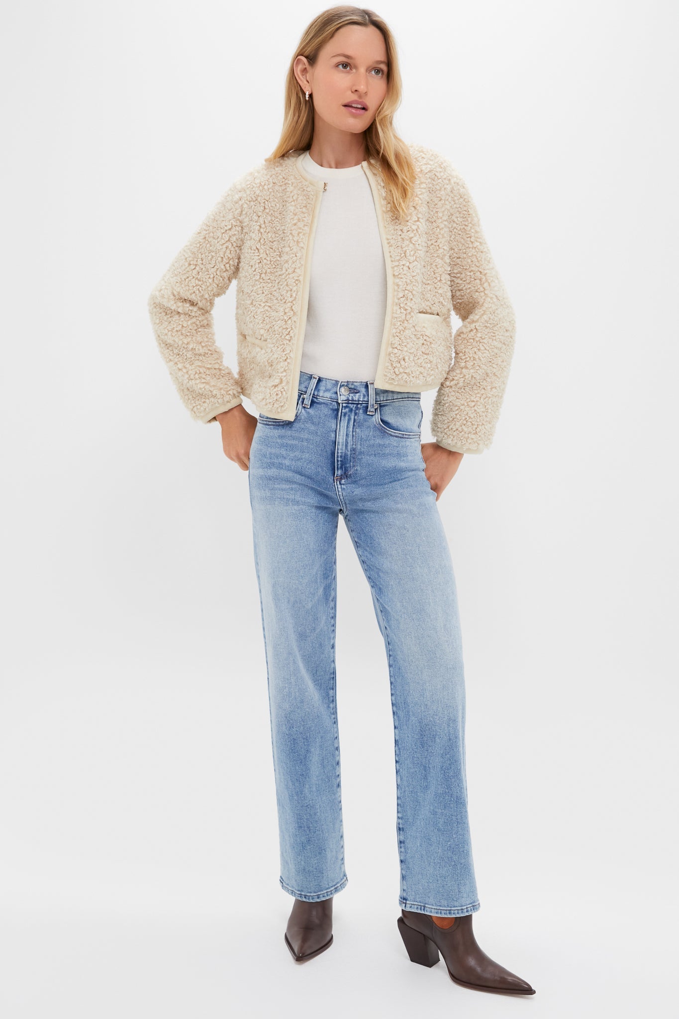 Big Chill 90's Mid Rise Straight Ankle