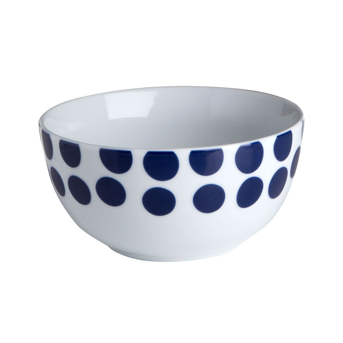 Blue Dotted Dinner Plates Set (12pc) - Modern Home Interiors