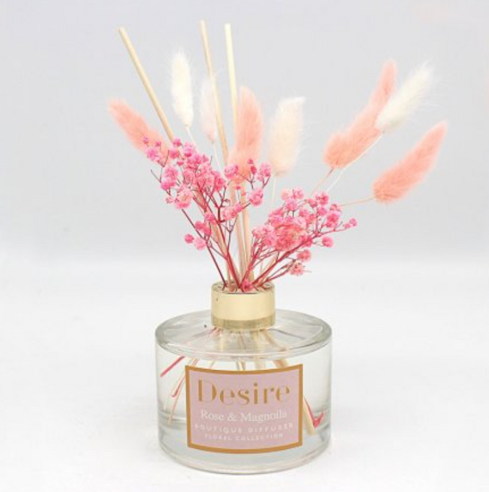 Desire Pink Pampas Diffuser - Modern Home Interiors