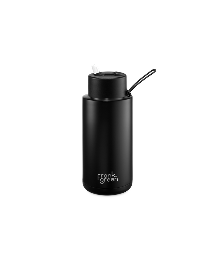 Frank Green Reusable Ceramic Bottle 1L (Midnight)