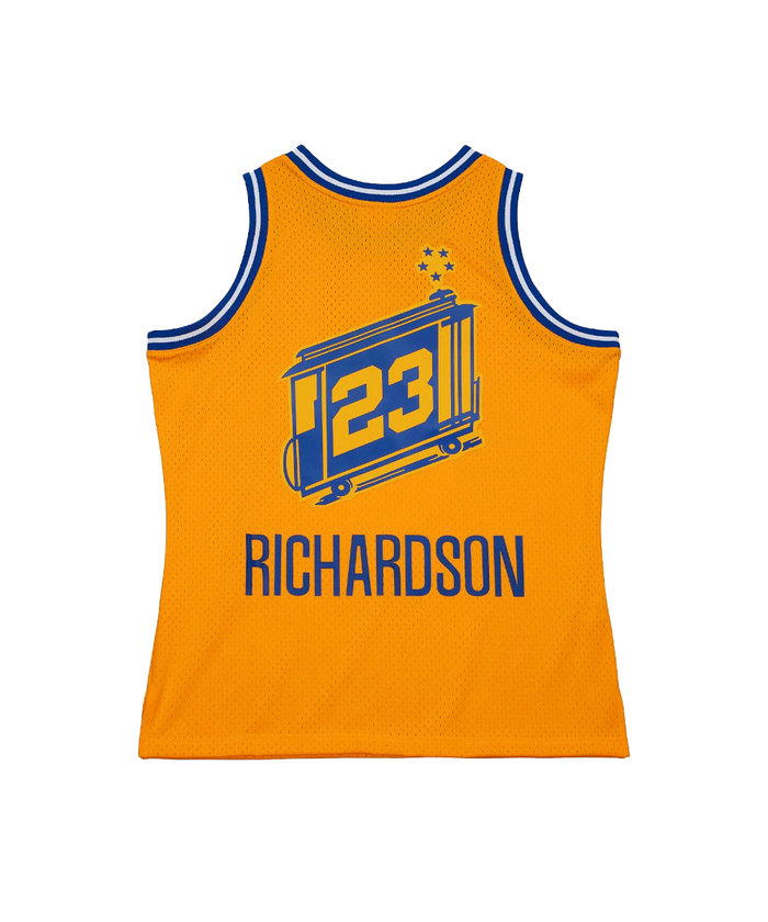 Golden State Warriors Jason Richardson 2003 Jersey (Yellow)