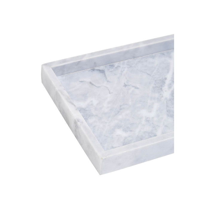 Grey Solid Marble Stone Tray - Modern Home Interiors