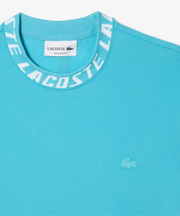 Lacoste Active Pique Tech Tee (Blue)