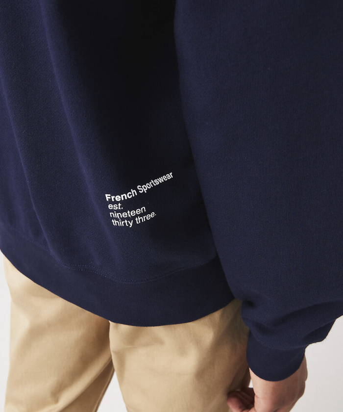 Lacoste Soft Branding Hoodie (Navy)