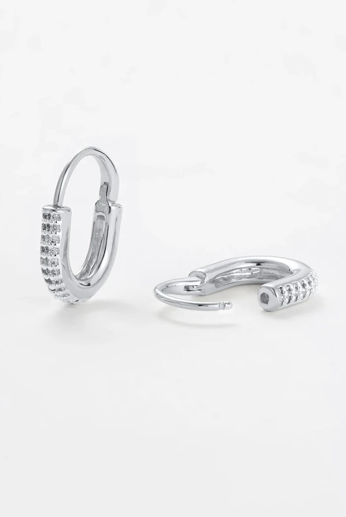 Phoebe Hoop - Silver