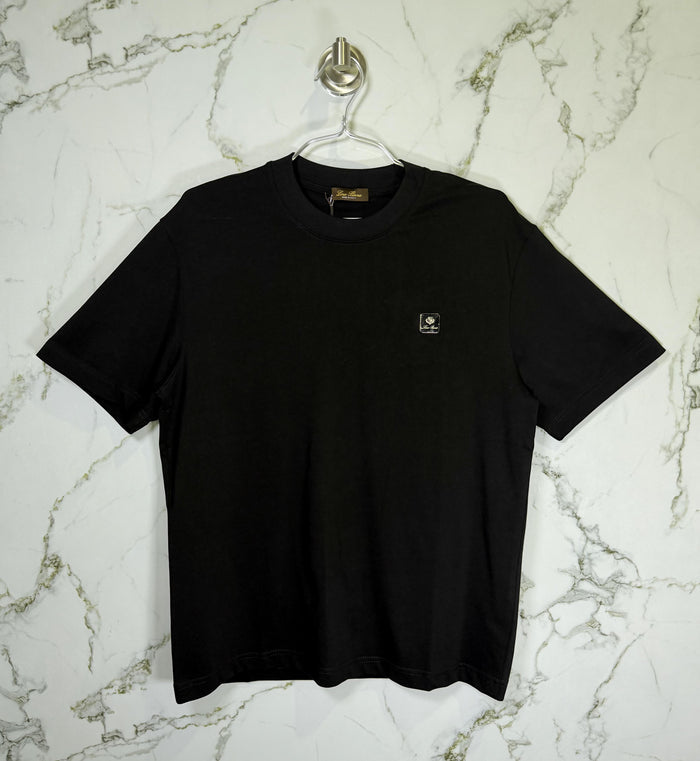 Playera 100% Algodón Loro Piana Cuello Redondo