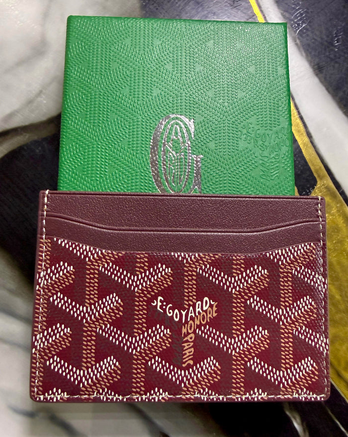 Tarjetero Goyard Vino