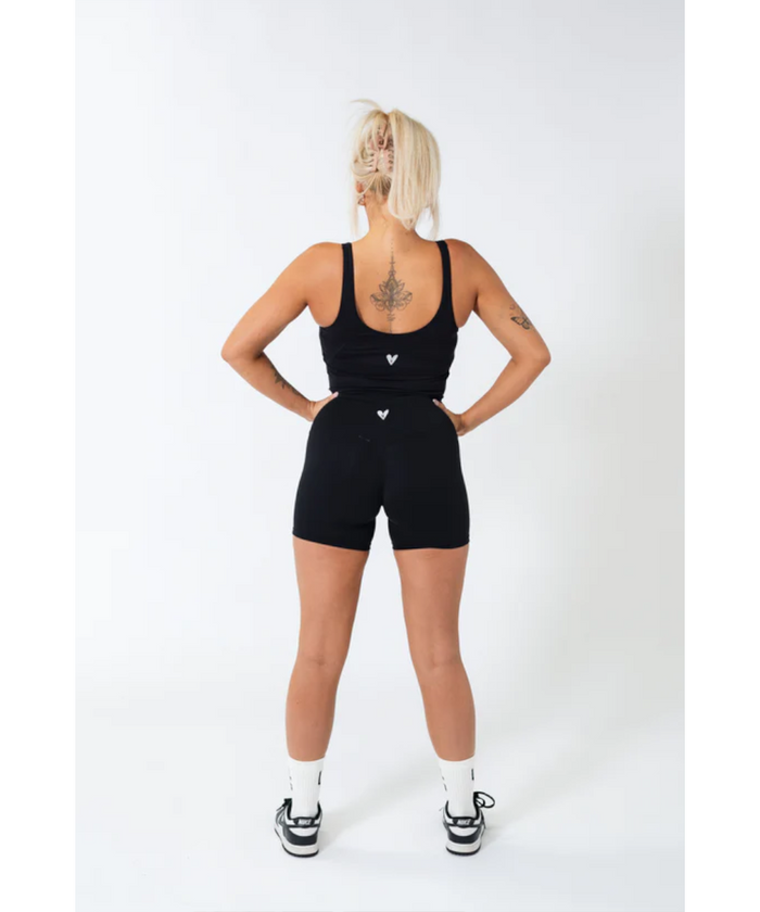UNDRGROUND Buttery Scoop Singlet (Black)