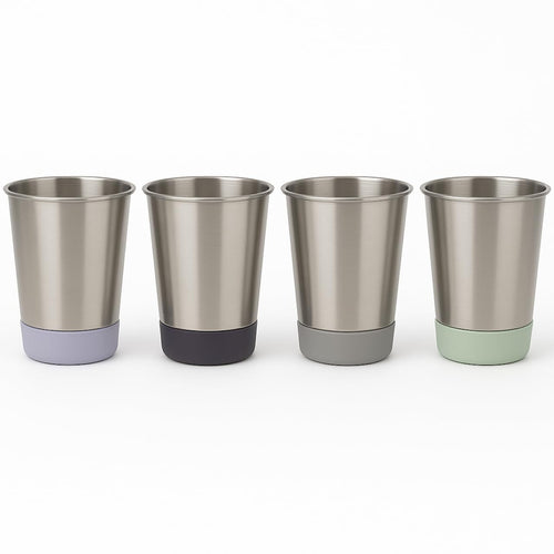 Stainless Steel 12oz Cups (MistyBlue/Navy/Gray/Sage)