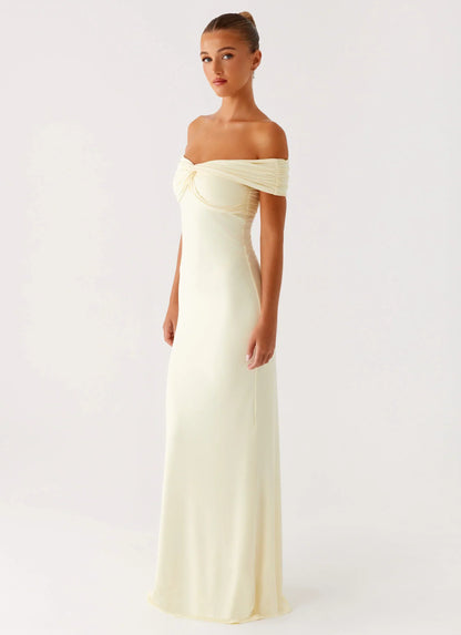 Countless Maxi Dress - Yellow