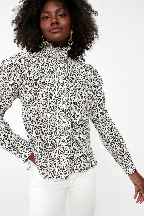 Black Wind Blouse