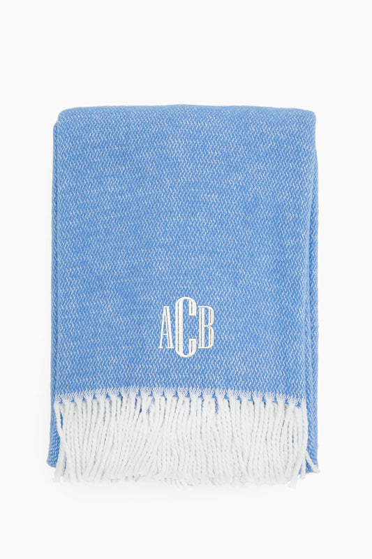 Azure Pezzo Throw