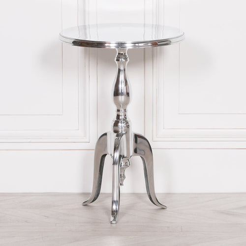 Aluminium Round Side Table - Modern Home Interiors