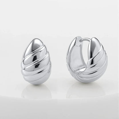 Bronte Hoop - Silver