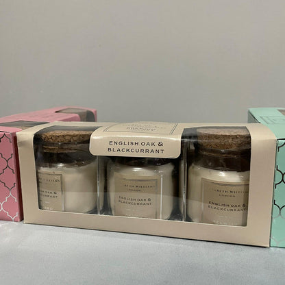 Elizabeth Williams London Home Fragrance Pastel Set of 3 Candles Gift Set - Modern Home Interiors
