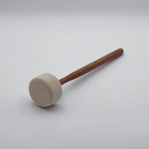 wool felt mallet for playing singing bowl