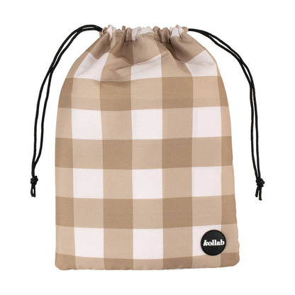 Fringed Tablecloth Olive Check