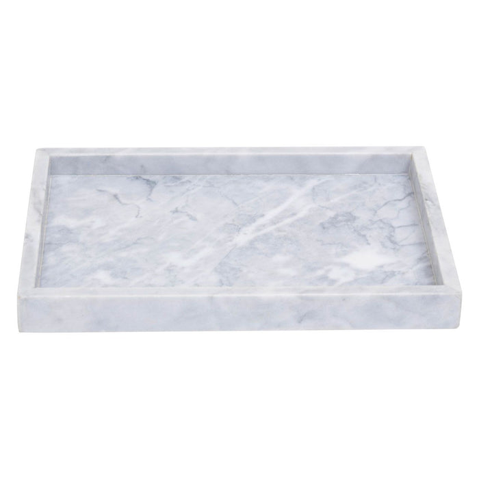 Grey Solid Marble Stone Tray - Modern Home Interiors