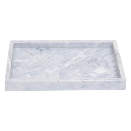 Grey Solid Marble Stone Tray - Modern Home Interiors