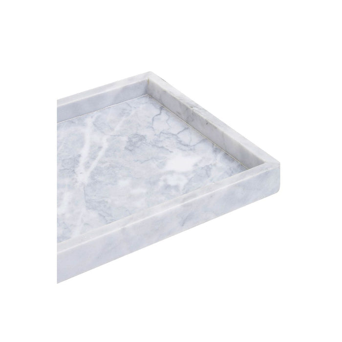 Grey Solid Marble Stone Tray - Modern Home Interiors