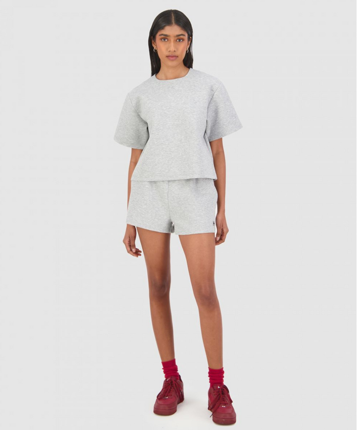 Huffer Blanc Whip It Shorts (Grey Marble)