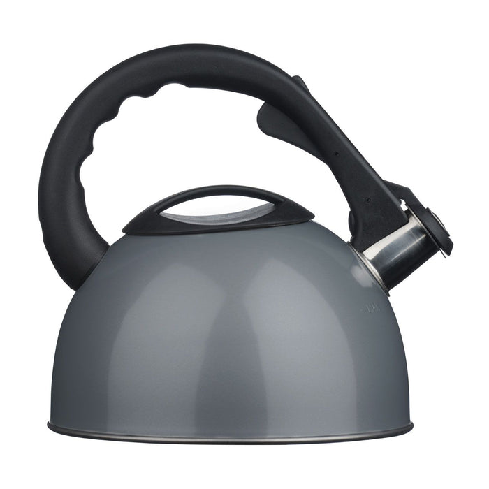 Kitchen Essentials Stainless Steel Whistling Kettle - 2.5L - Modern Home Interiors