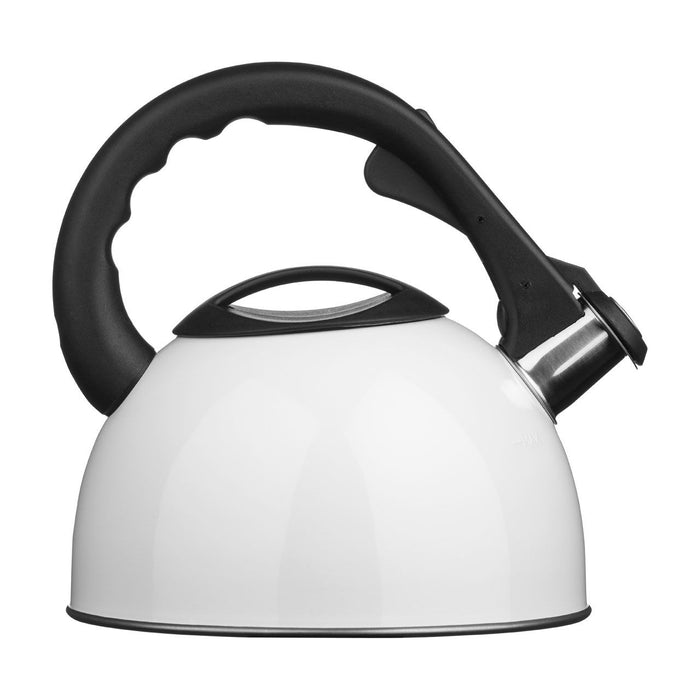 Kitchen Essentials Stainless Steel Whistling Kettle - 2.5L - Modern Home Interiors