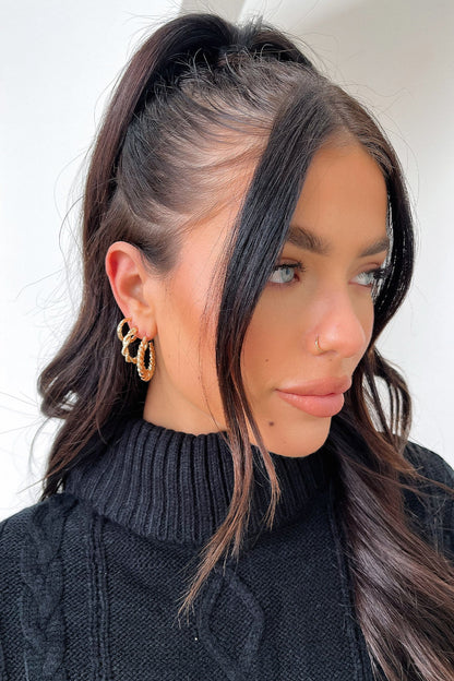Kya Earrings 3 Pack - Gold