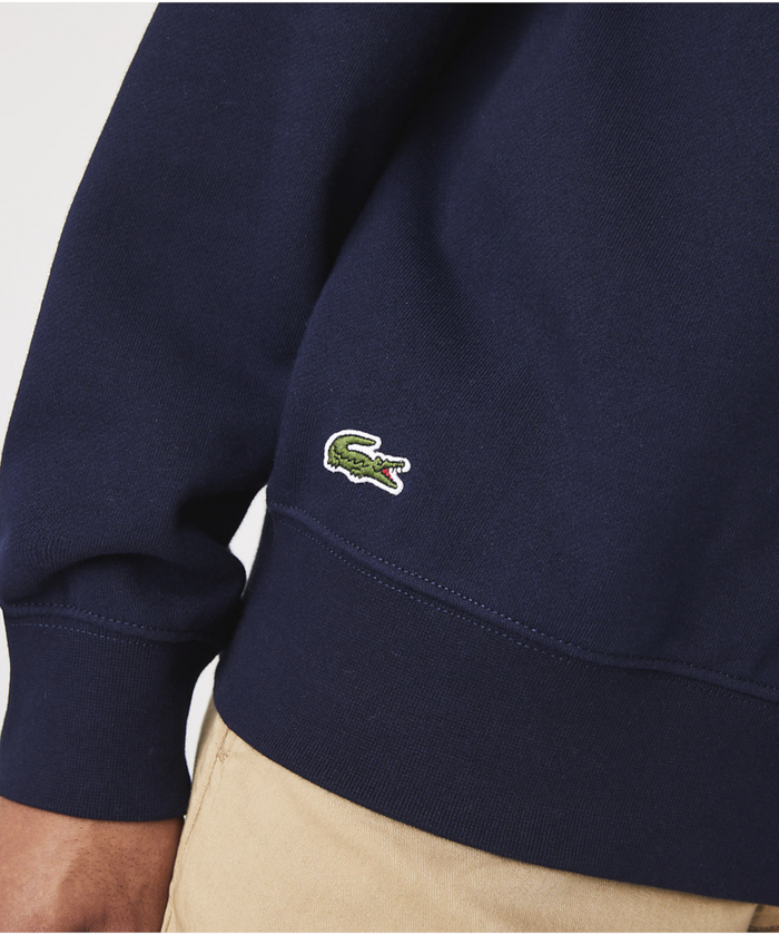 Lacoste Soft Branding Hoodie (Navy)