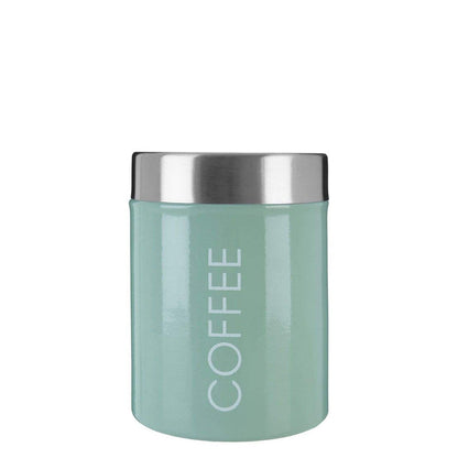 Liberty Pistachio Enamel Coffee Canister - Modern Home Interiors