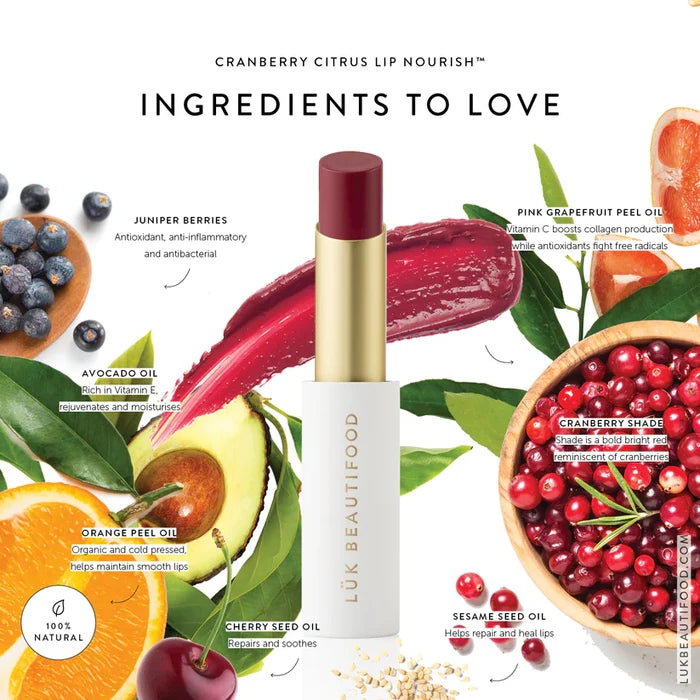 Lip Nourish -  Cranberry Citrus