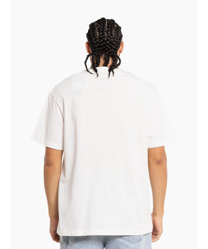 Mitchell & Ness Charlotte Hornets BRUSH OFF 2.0 Crew (White Marle)