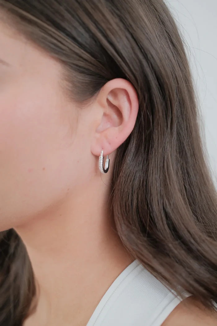 Phoebe Hoop - Silver
