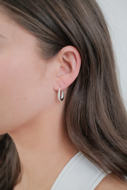 Phoebe Hoop - Silver