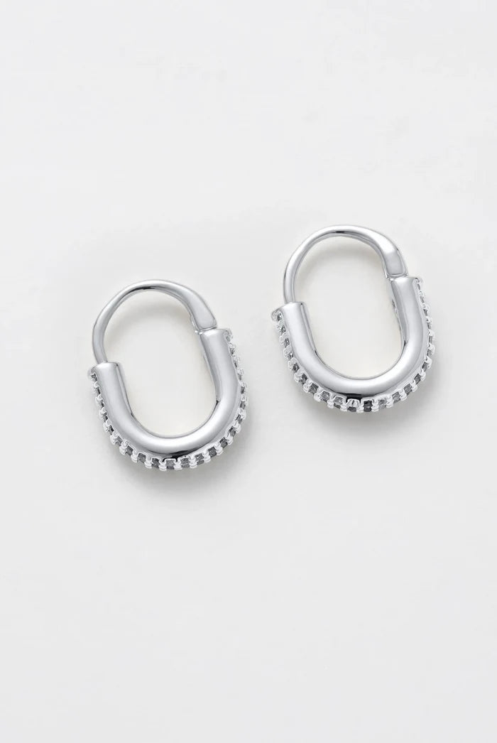 Phoebe Hoop - Silver