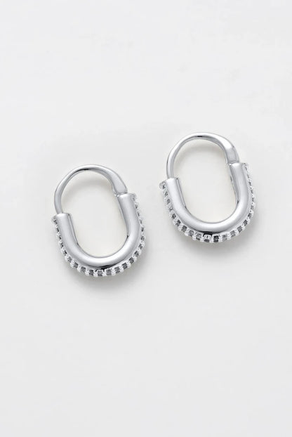 Phoebe Hoop - Silver
