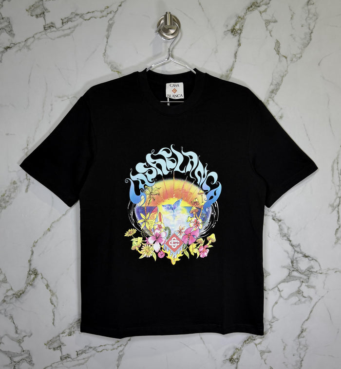 Playera 100% Algodón Casa Blanca Cuello Redondo
