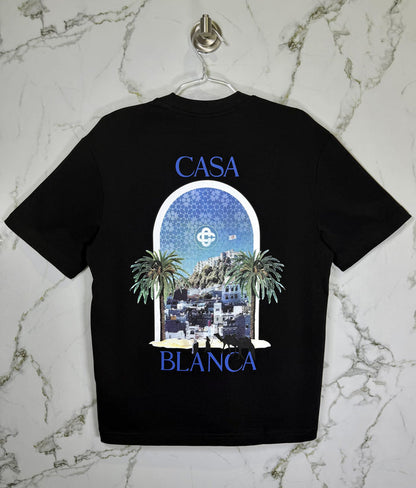 Playera 100% Algodón Casa Blanca Cuello Redondo