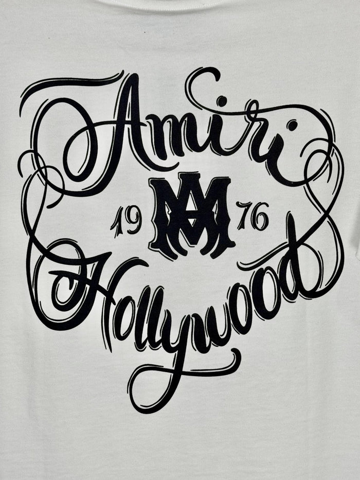 Playera Calidad Alta AMIRI Cuello Redondo