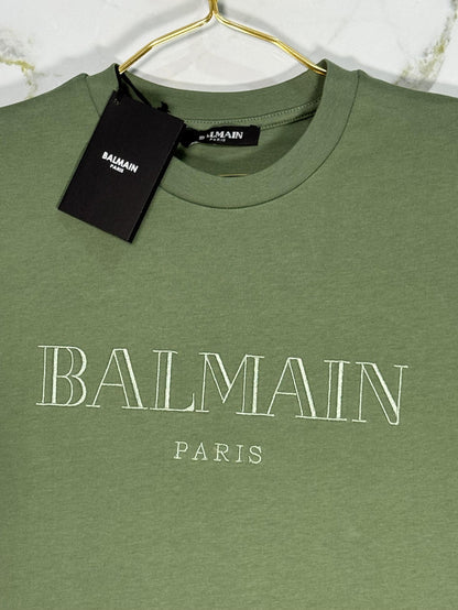 Playera Calidad Alta Balmain Cuello Redondo