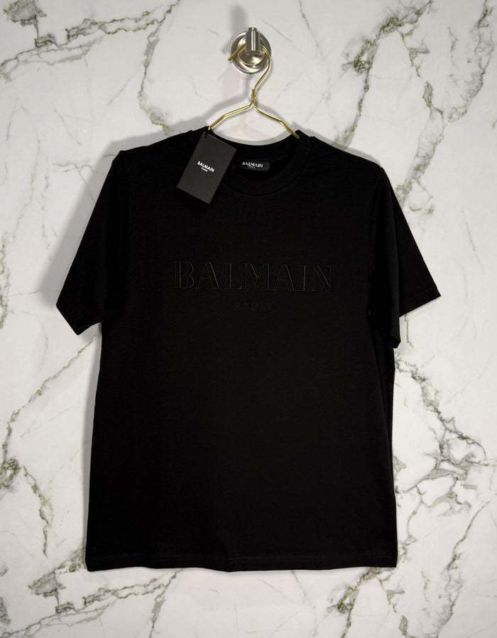 Playera Calidad Alta Balmain Cuello Redondo