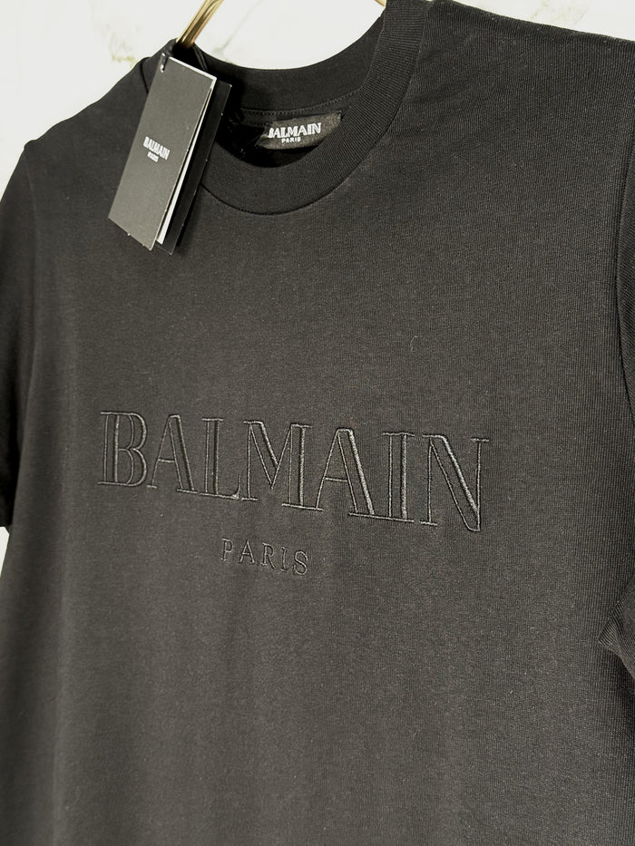Playera Calidad Alta Balmain Cuello Redondo