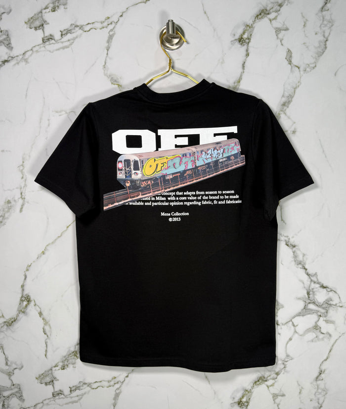 Playera Calidad Alta Off White Cuello Redondo