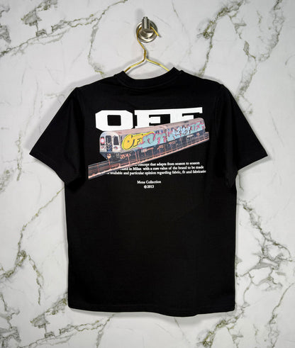 Playera Calidad Alta Off White Cuello Redondo