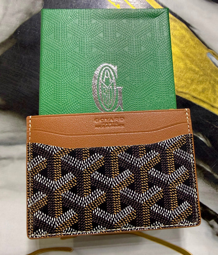 Tarjetero Goyard Cognac