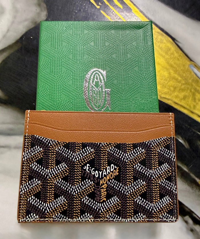Tarjetero Goyard Cognac