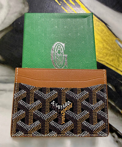 Tarjetero Goyard Cognac