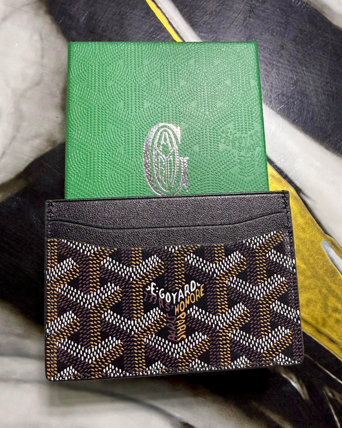 Tarjetero Goyard Negro