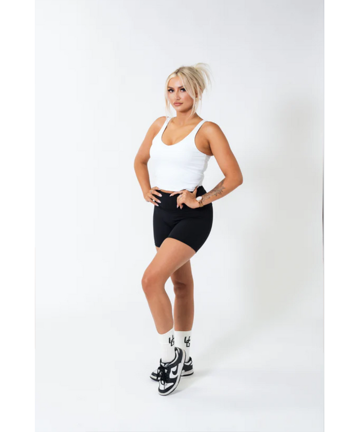UNDRGROUND Buttery Scoop Singlet (White)