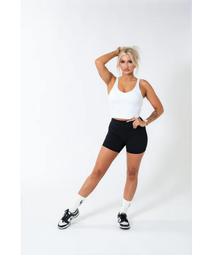 UNDRGROUND Buttery Scoop Singlet (White)